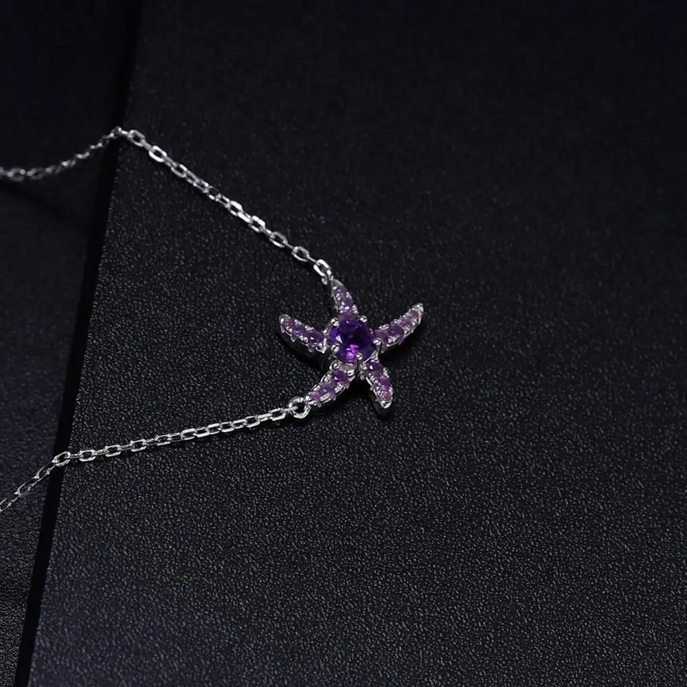 pendentif étoile de mer en pierre naturelle