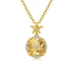pendentif citrine etoile