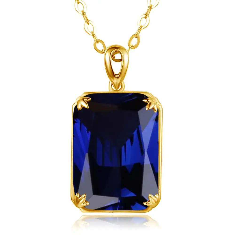 bijou en or avec saphir massif
