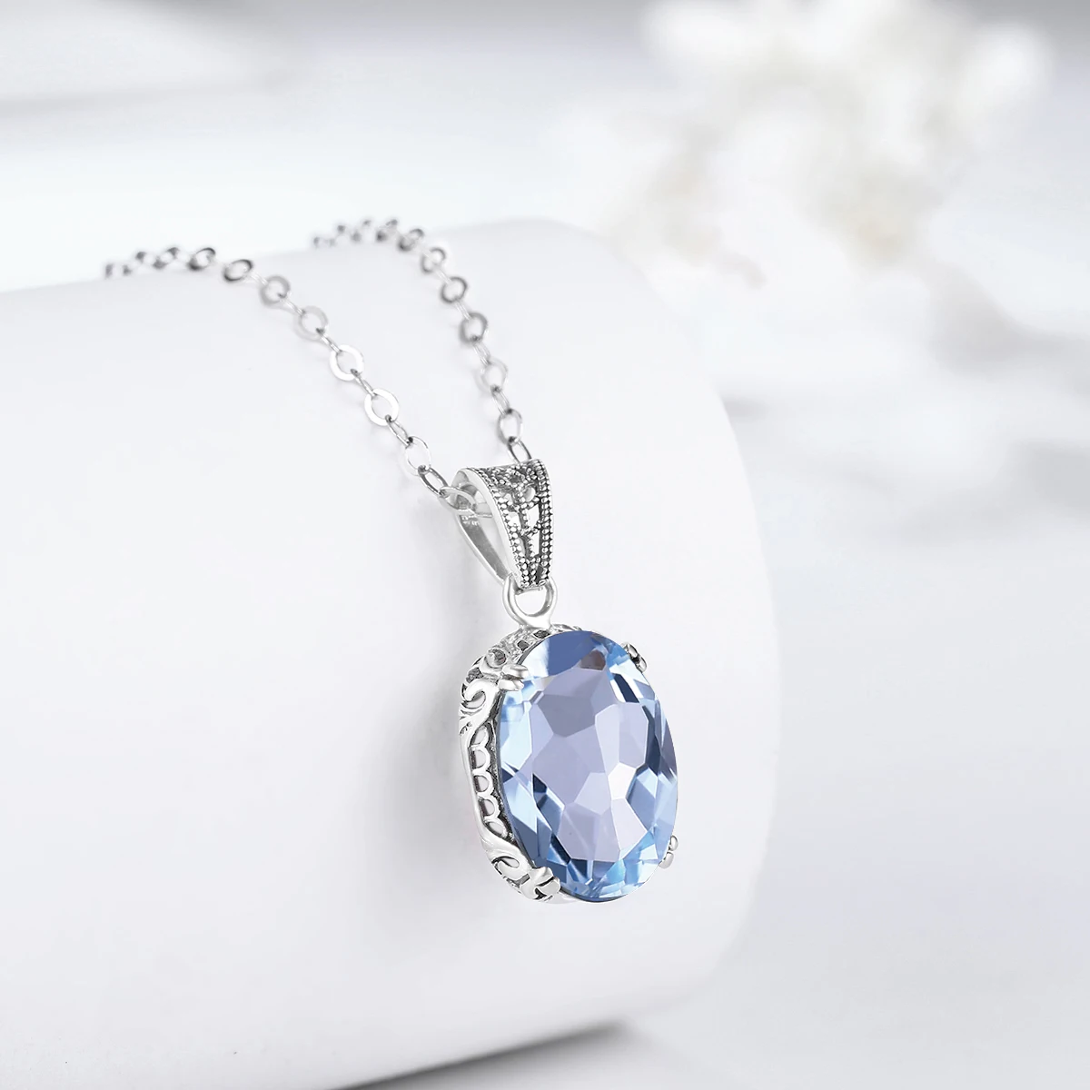 pendentif Aigue-Marine Pierre