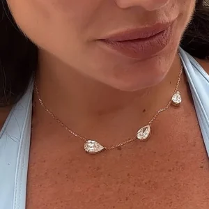 pendentif trilogie diamant