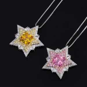 pendentif Topaze Étoile
