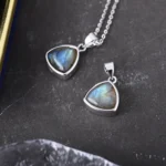 pendentif labradorite celtique