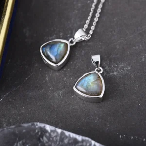 pendentif labradorite celtique