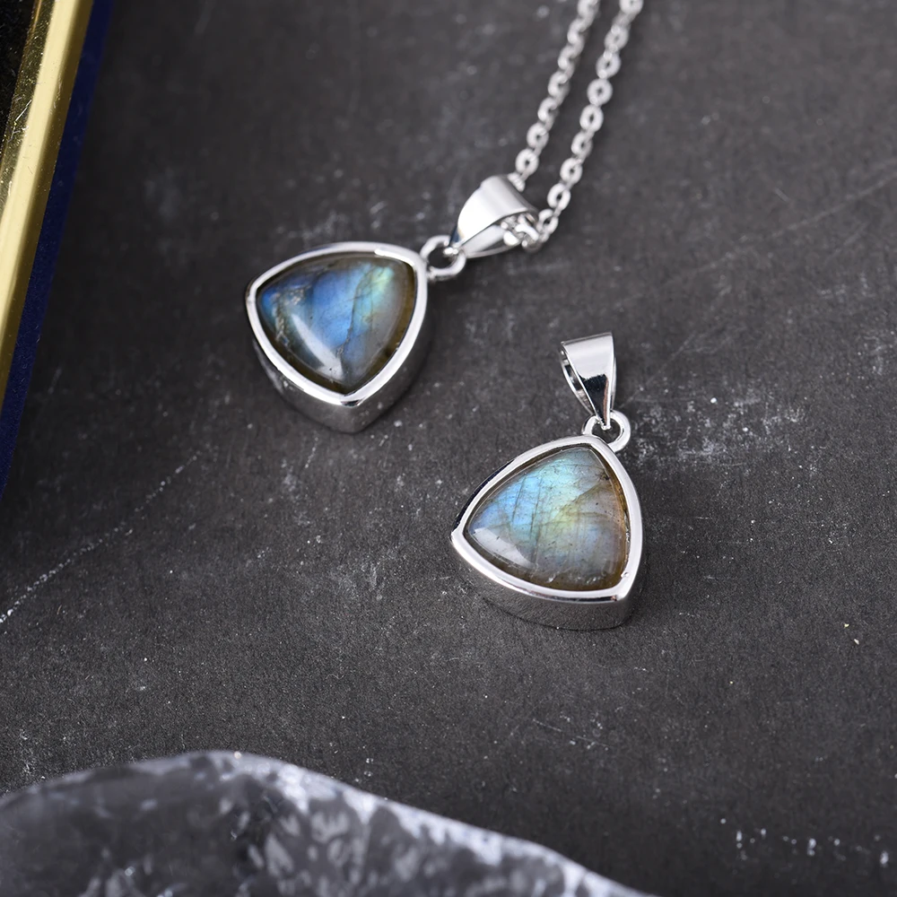 pendentif labradorite celtique