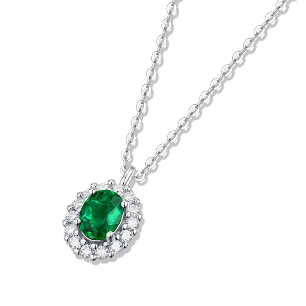 petit pendentif émeraude