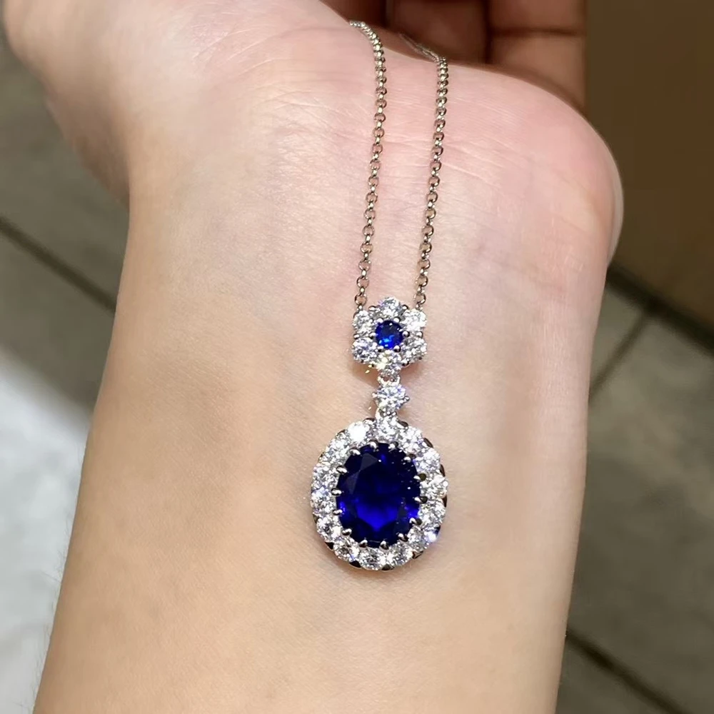 bijou en argent saphir diamant