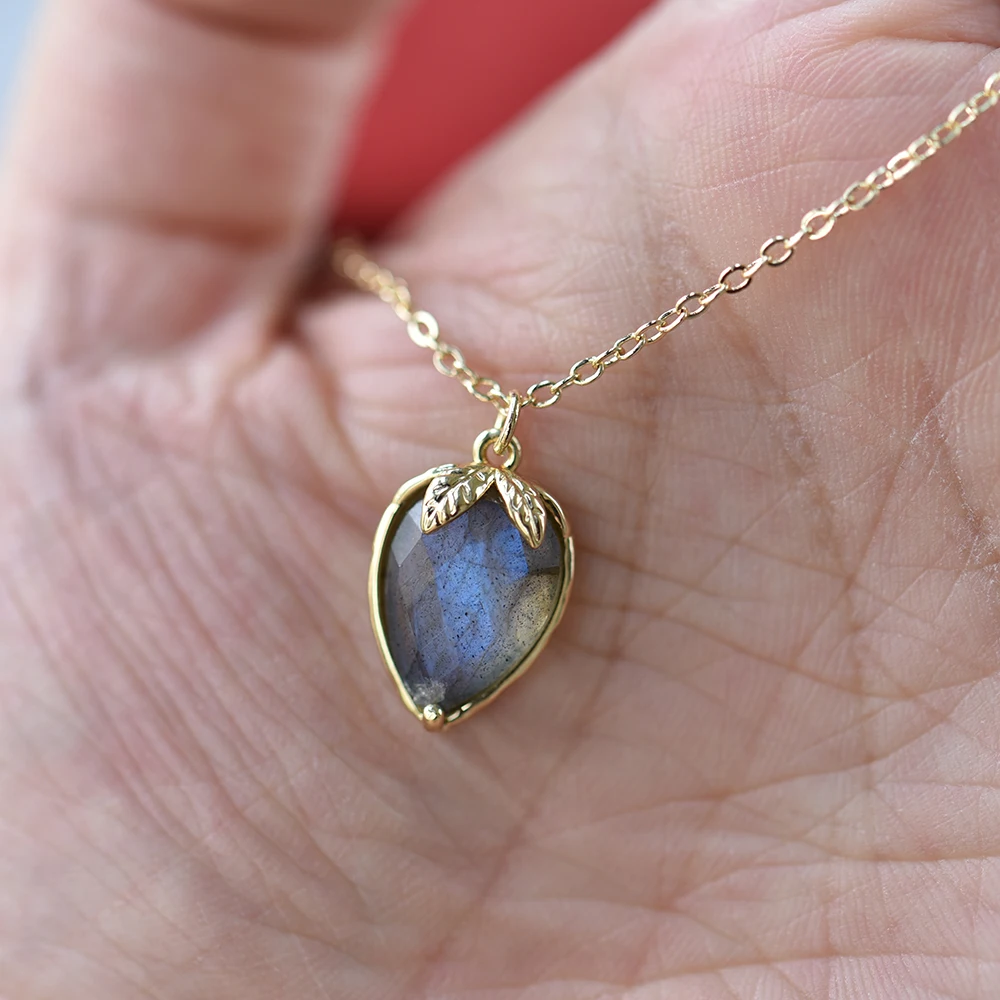 pendentif Maison du Pendentif Labradorite Femme