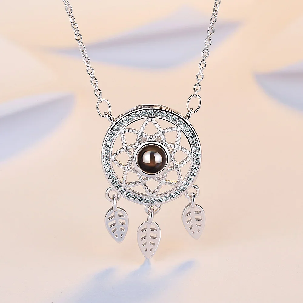 pendentif obsidienne argent
