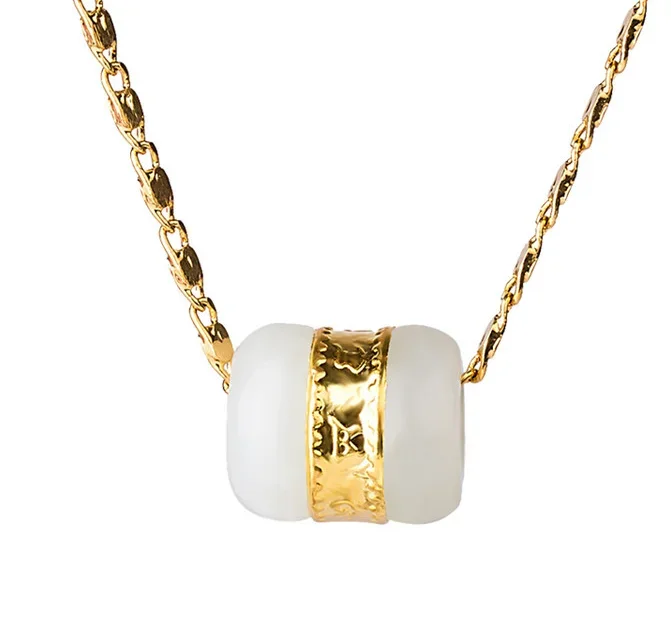 pendentif Jade Chinois finition polie