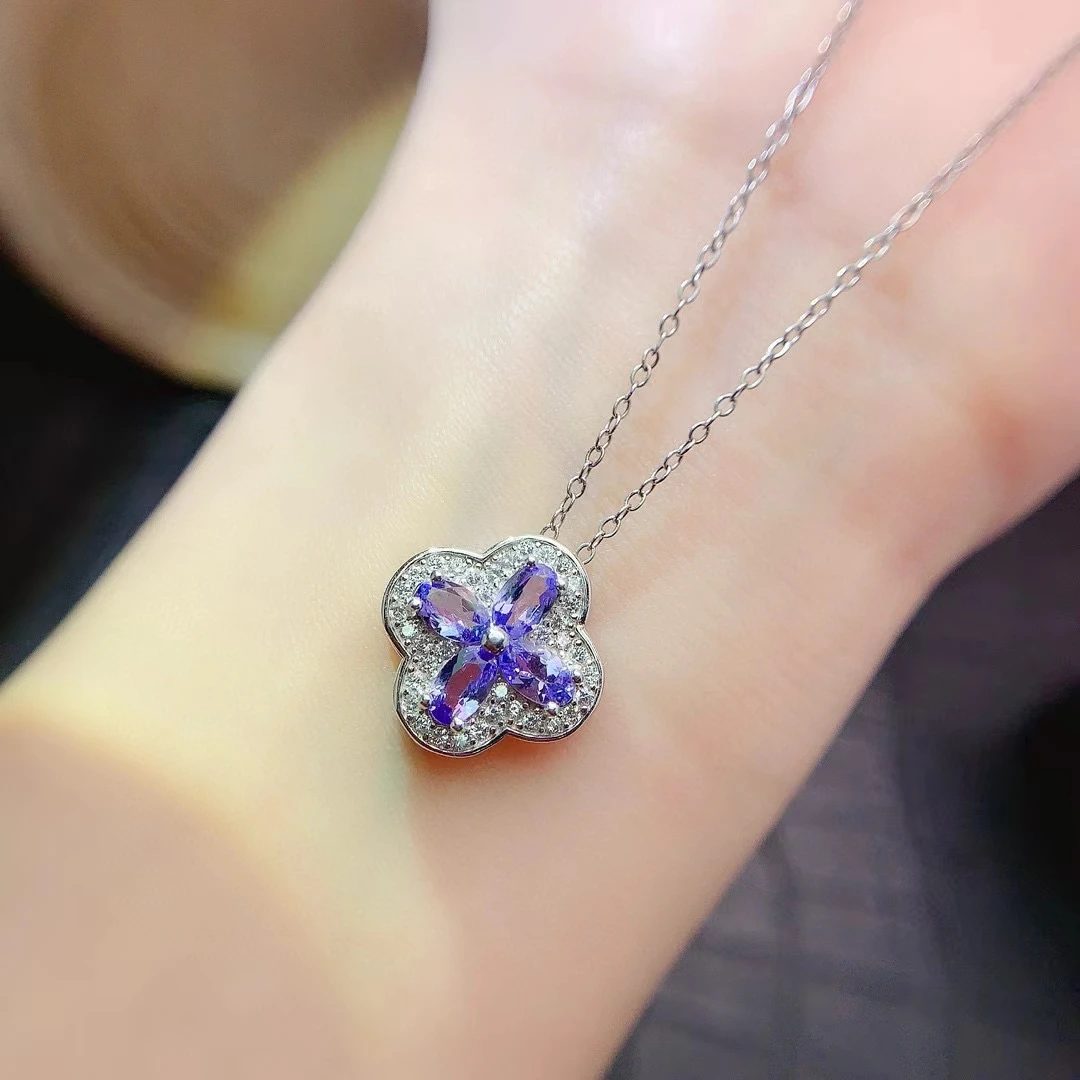 pendentif tanzanite luxe