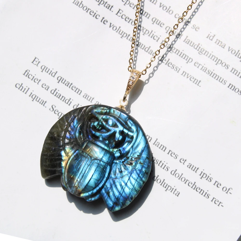 pendentif Labradorite Egyptien