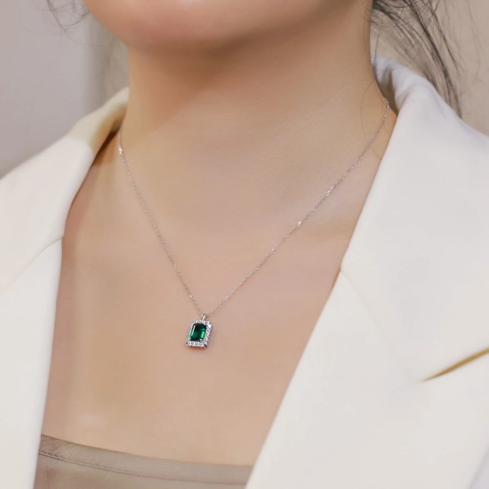 bijou pendentif émeraude certifica