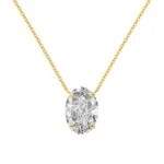 pendentif saphir blanc