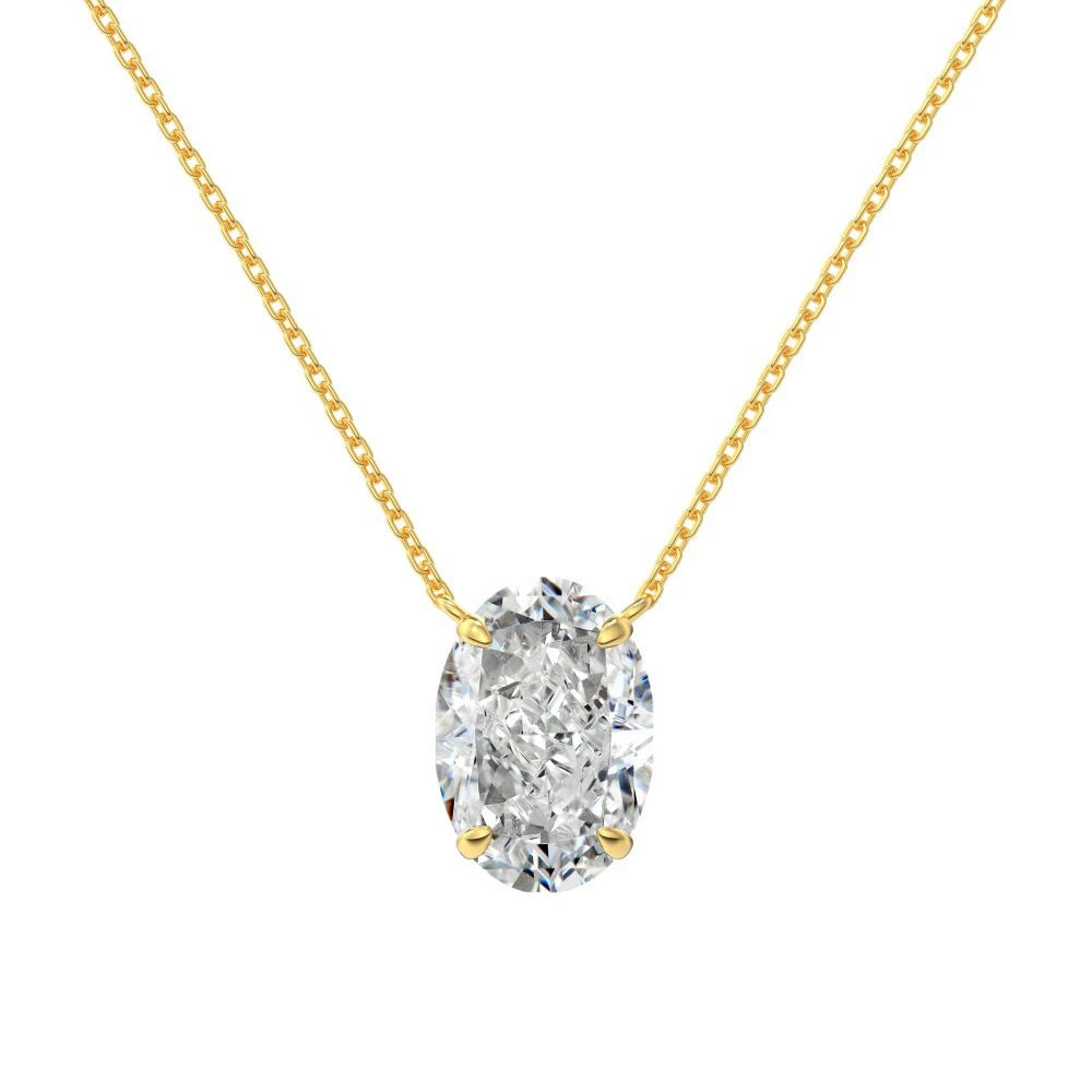 pendentif saphir blanc