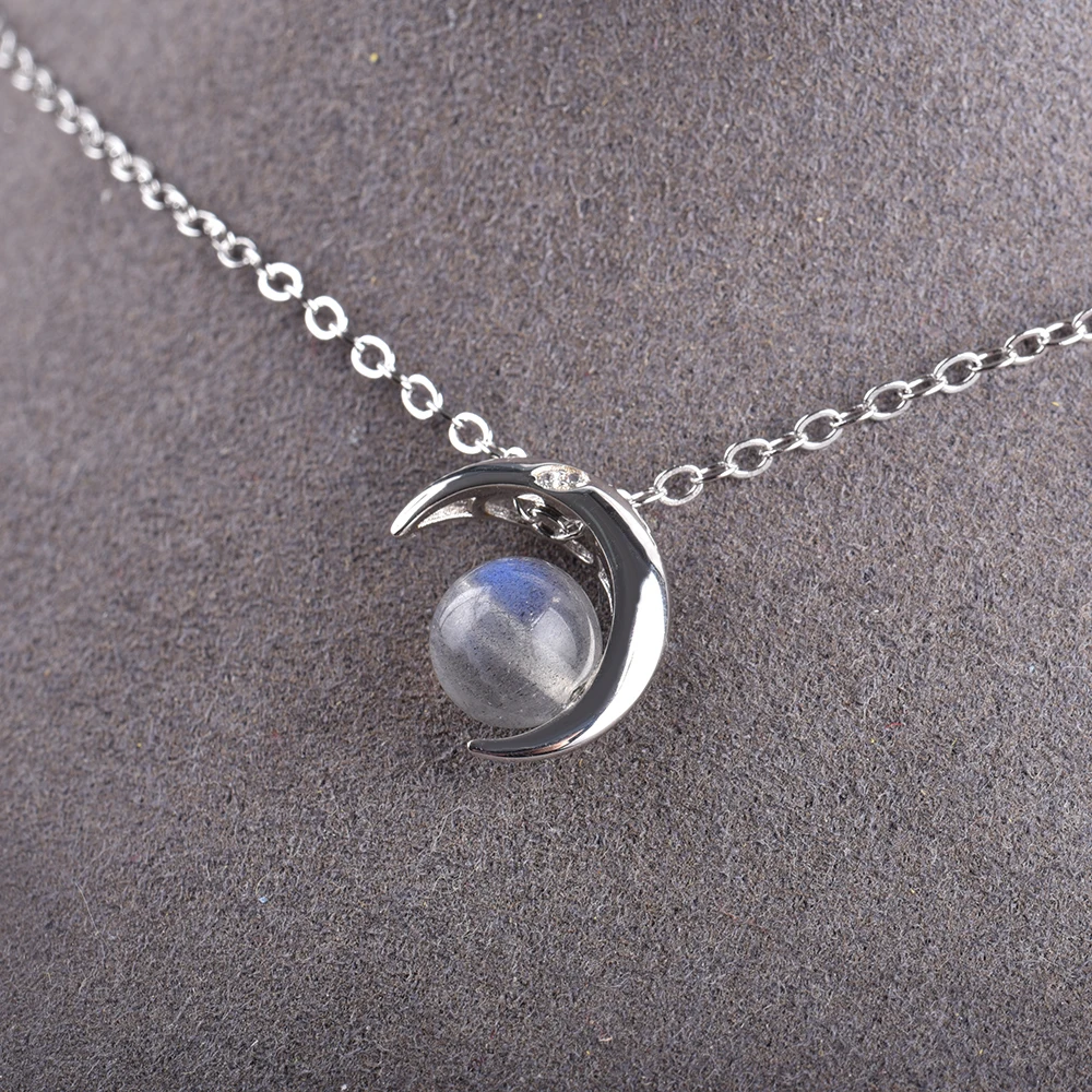 pendentif en argent sterling avec labradorite