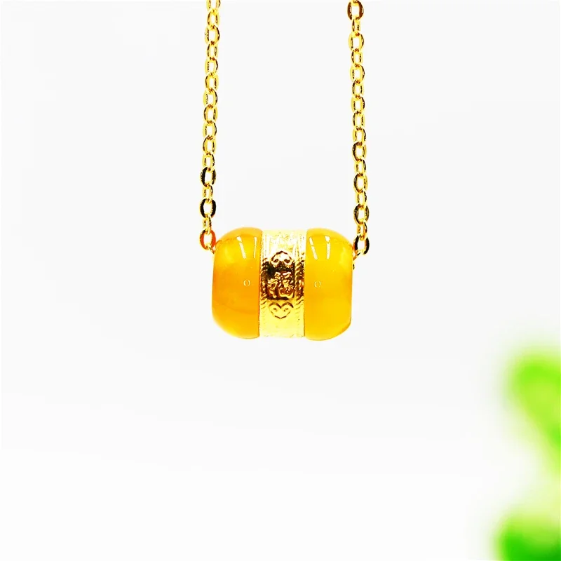 pendentif Jade Chinois en forme anneau pi chinois