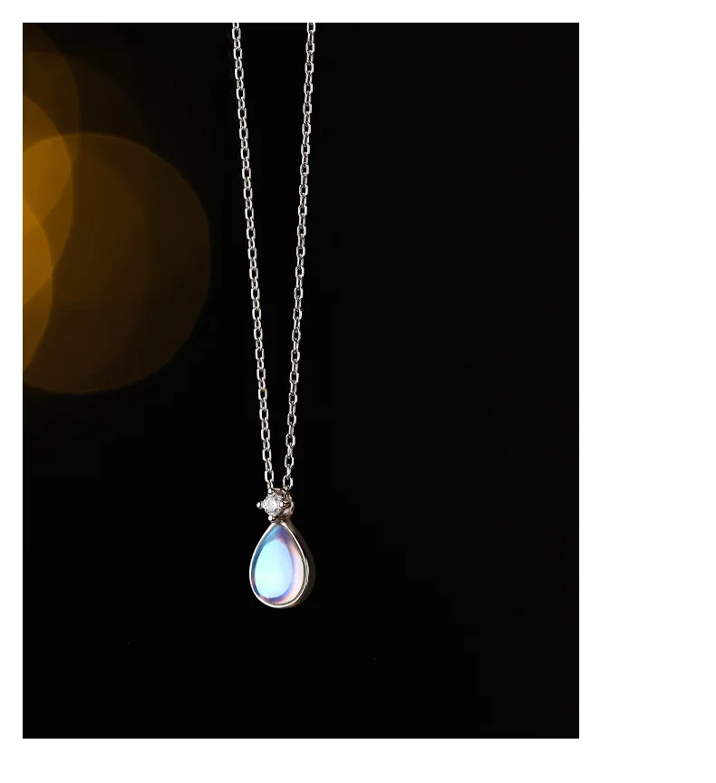 bijou pierre de lune argent sterling