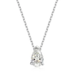 pendentif diamant poire