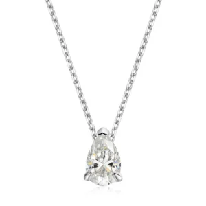pendentif diamant poire