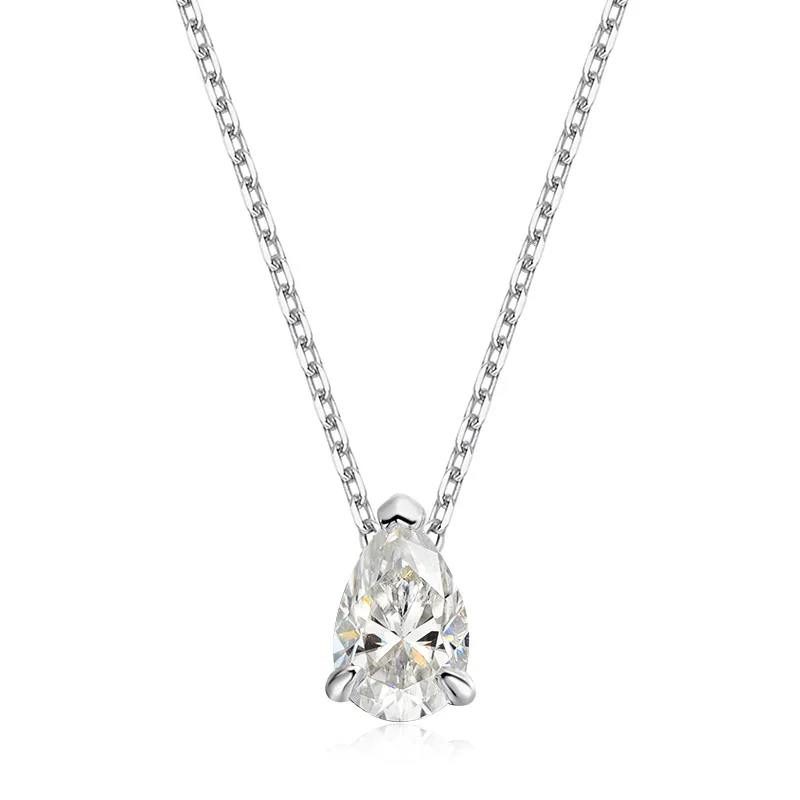 pendentif diamant poire