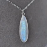 pendentif Labradorite Blanche maison du Pendentif