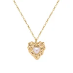 pendentif perle cœur