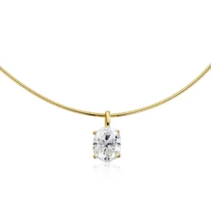 pendentif diamant 4 griffes
