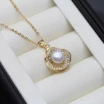 pendentif perle naturelle