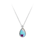 pendentif pierre de lune argent