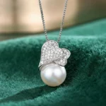 pendentif perle amour