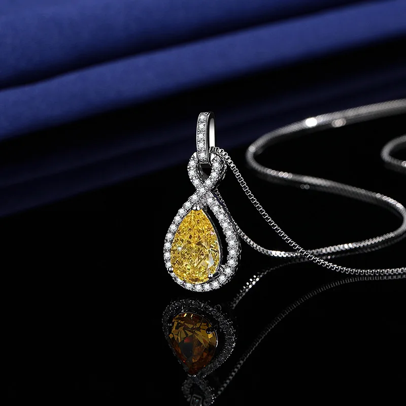 bijou en citrine et argent