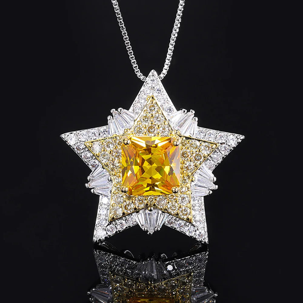 pendentif étoile en or