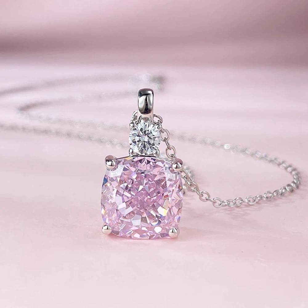 pendentif saphir rose