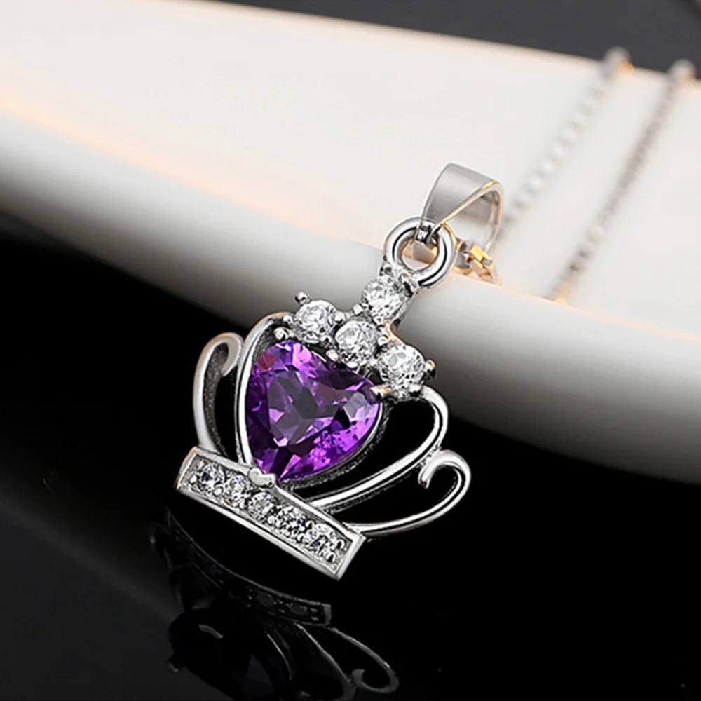 pendentif en argent certified améthyste