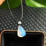 pendentif pierre de lune goutte