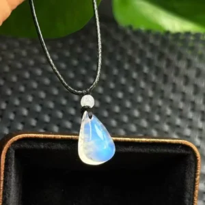 pendentif pierre de lune goutte