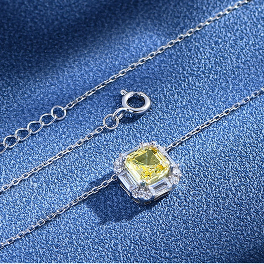 bijou pendentif citrine moderne