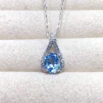 pendentif topaze goutte