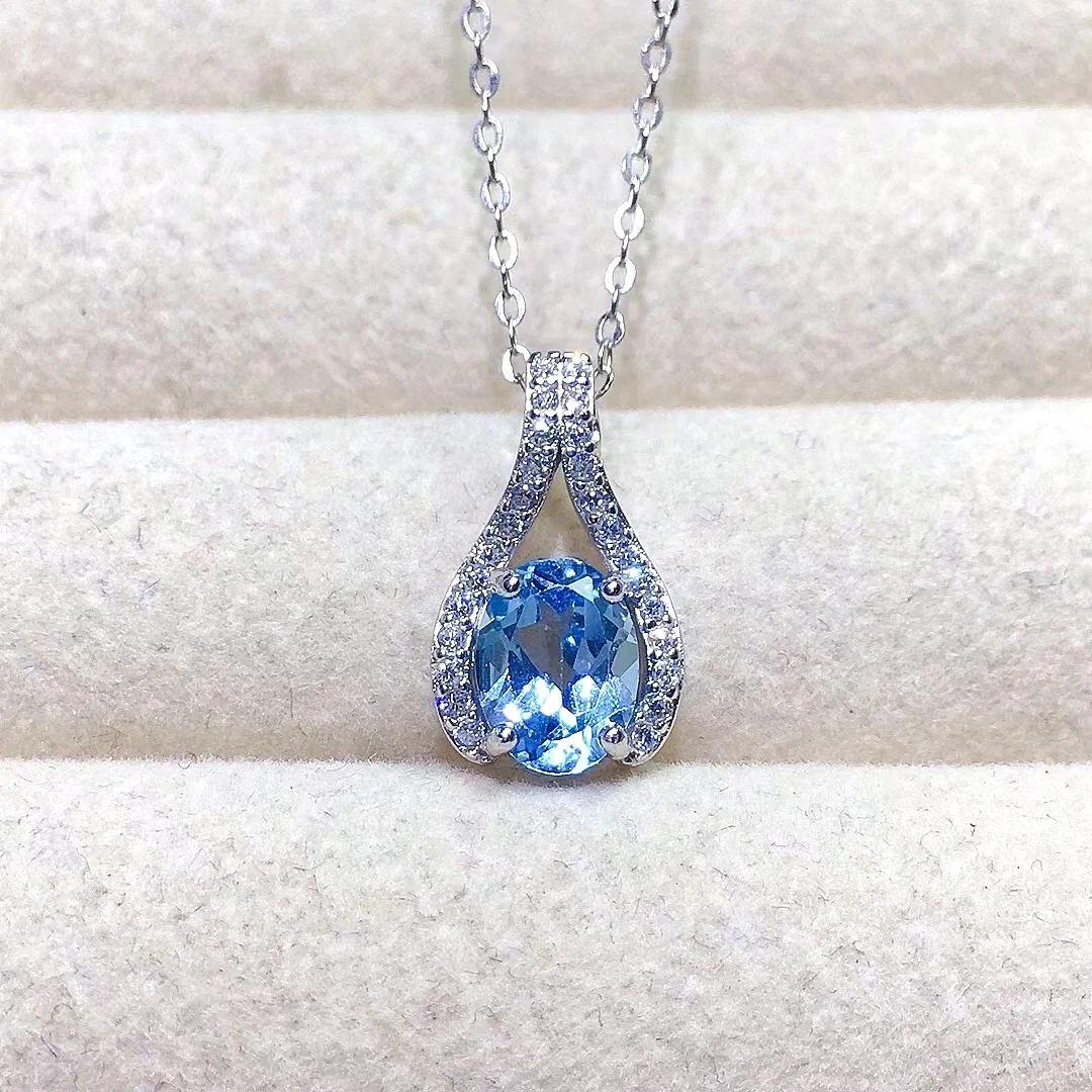 pendentif topaze goutte