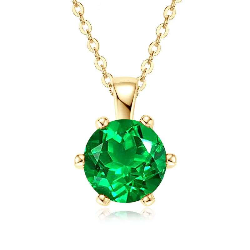 bijou émeraude solitaire