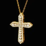 pendentif diamant homme