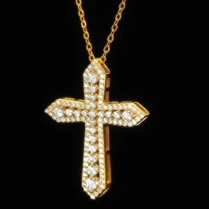 pendentif diamant homme