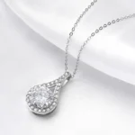 Pendentif Diamant Goutte D'Eau