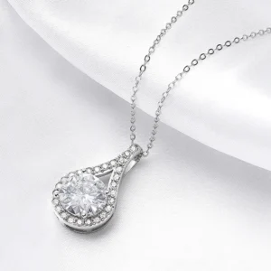Pendentif Diamant Goutte D'Eau