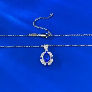 pendentif saphir homme