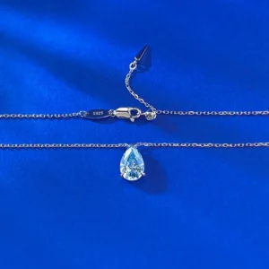 pendentif aigue-marine poire